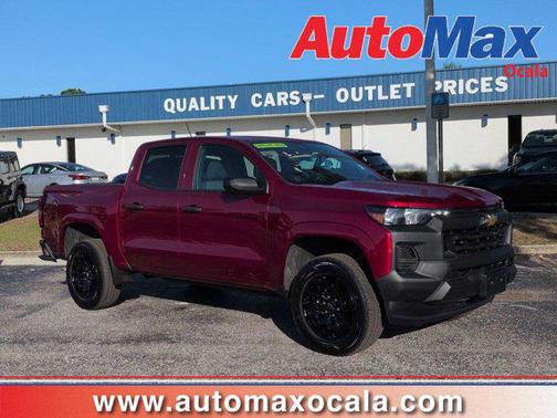 Radiant Red Tintcoat 2025 Chevrolet Colorado WT