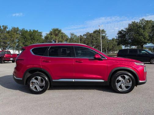 Calypso Red 2021 Hyundai SANTA FE SEL