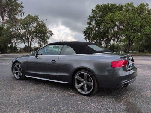 Monsoon Gray Metallic/Black Roof 2017 Audi S5 3.0T