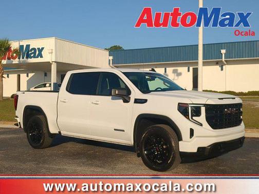 Summit White 2024 GMC Sierra 1500 Elevation