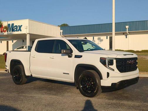 Summit White 2024 GMC Sierra 1500 Elevation