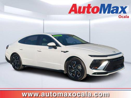 Serenity White 2024 Hyundai SONATA SEL