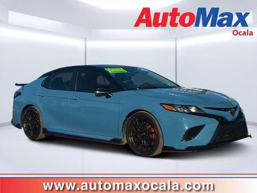 Cavalry Blue/Midnight Black Metallic 2022 Toyota Camry TRD