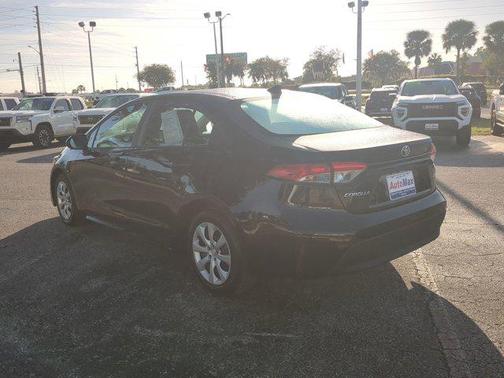 Midnight Black Metallic 2025 Toyota Corolla LE