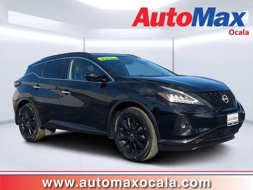 Super Black 2023 Nissan Murano SV Intelligent AWD