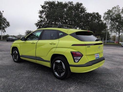Yellow 2024 Hyundai KONA EV SEL