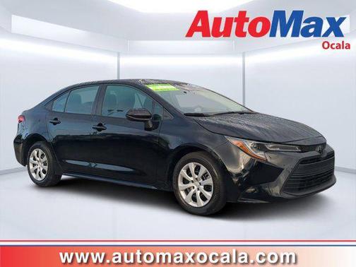 Midnight Black Metallic 2024 Toyota Corolla LE