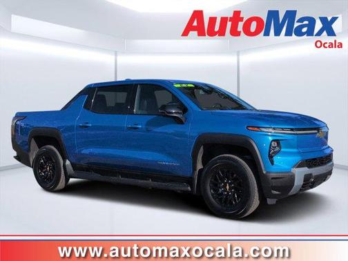 Riptide Blue Metallic 2025 Chevrolet Silverado EV LT