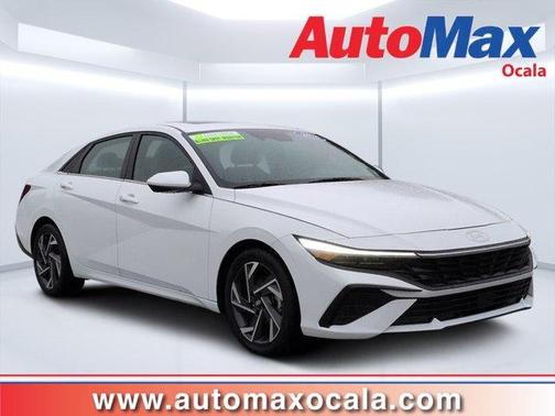 White 2025 Hyundai ELANTRA SEL Convenience