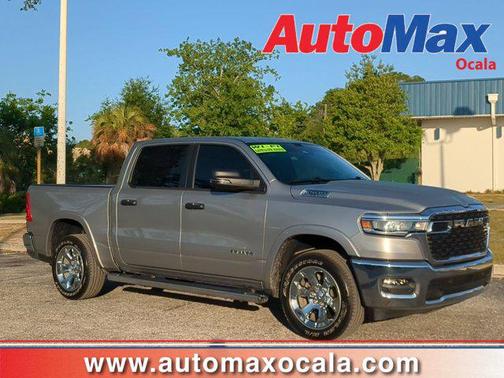 Billet Silver Metallic Clearcoat 2025 RAM 1500 Big Horn/Lone Star