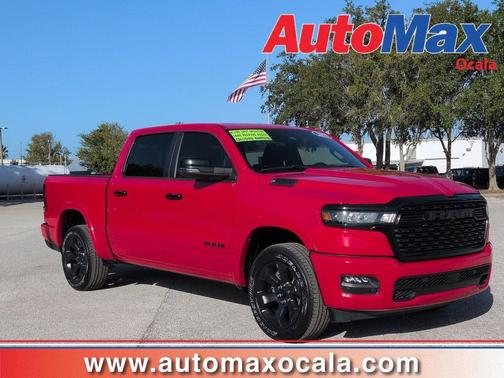 Flame Red Clearcoat 2025 RAM 1500 Big Horn