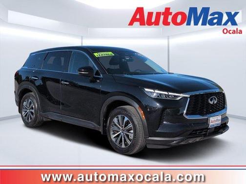 Diamond Black 2024 INFINITI QX60 Pure