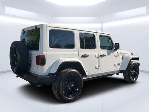 Bright White Clearcoat 2025 Jeep Wrangler 4xe Sahara
