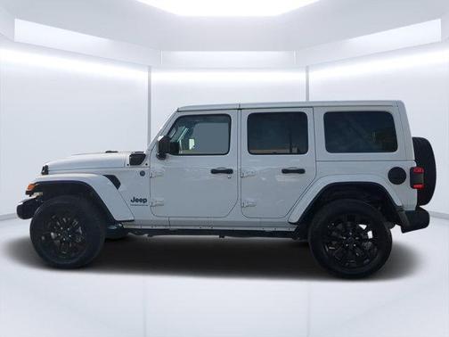Bright White Clearcoat 2025 Jeep Wrangler 4xe Sahara