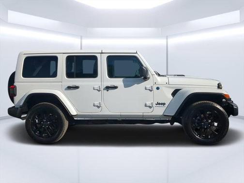Bright White Clearcoat 2025 Jeep Wrangler 4xe Sahara