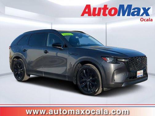 Machine Gray Metallic 2025 Mazda CX-90 PHEV Premium Sport