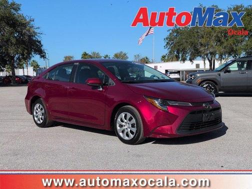 Ruby Flare Pearl 2025 Toyota Corolla LE