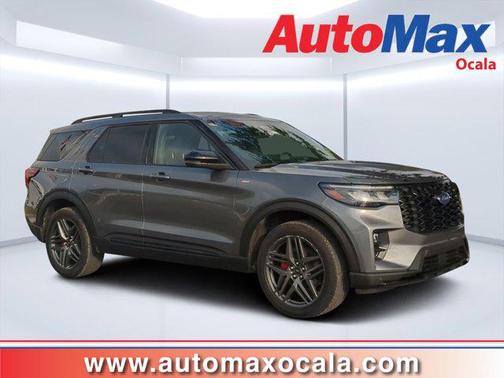 CARBONIZED GRAY METALLIC 2025 Ford Explorer ST-Line