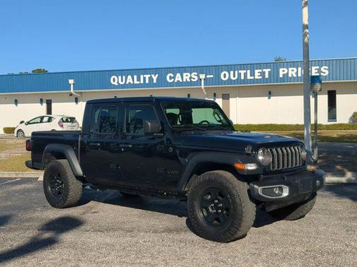 Black Clearcoat 2025 Jeep Gladiator Sport