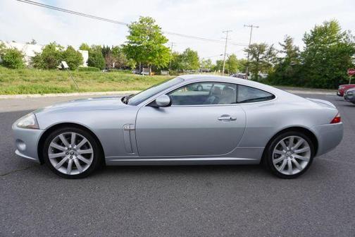 Silver 2008 Jaguar XK