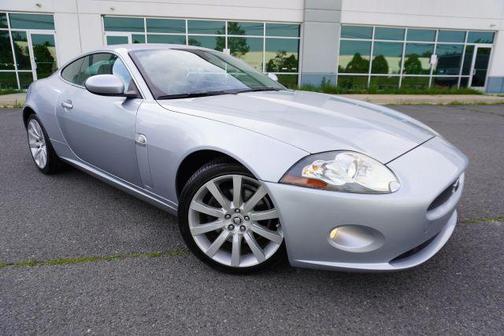 Silver 2008 Jaguar XK