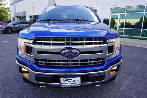 Blue 2018 Ford F-150 XLT