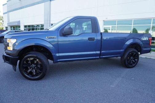 Blue 2017 Ford F-150 XL