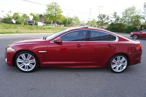 Italian Racing Red 2012 Jaguar XF R