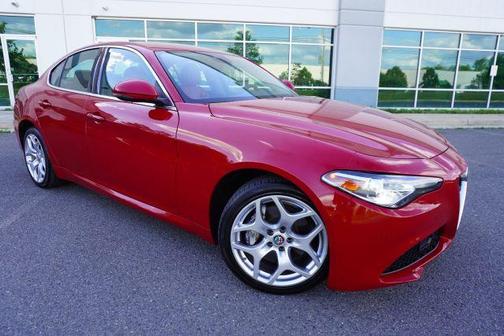 Red 2020 Alfa Romeo Giulia Ti