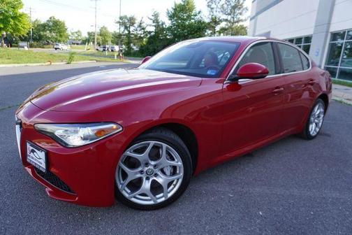 Red 2020 Alfa Romeo Giulia Ti