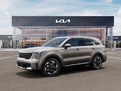 Volcanic Sand 2026 Kia Sorento Hybrid EX