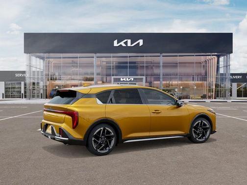 Sparkling Yellow 2026 Kia K4 GT-Line