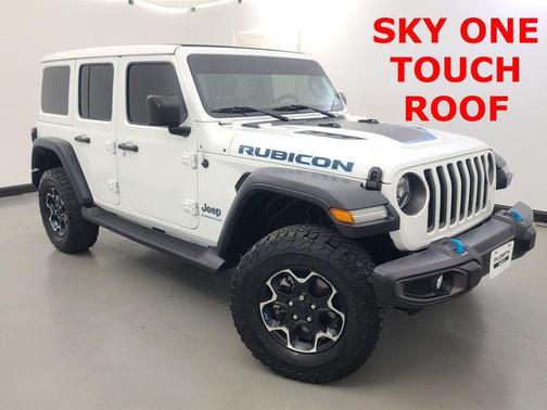 Bright White Clearcoat 2023 Jeep Wrangler 4xe Rubicon