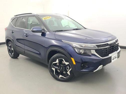 Dark Ocean Blue 2024 Kia Seltos EX