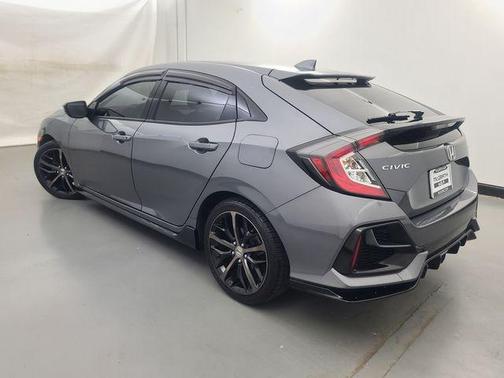 Modern Steel Metallic 2021 Honda Civic Sport