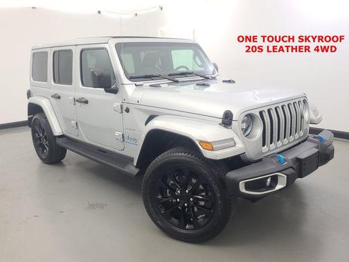 Silver Zynith Clearcoat 2023 Jeep Wrangler 4xe Sahara