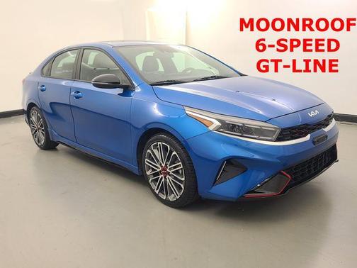 Sporty Blue 2022 Kia Forte GT