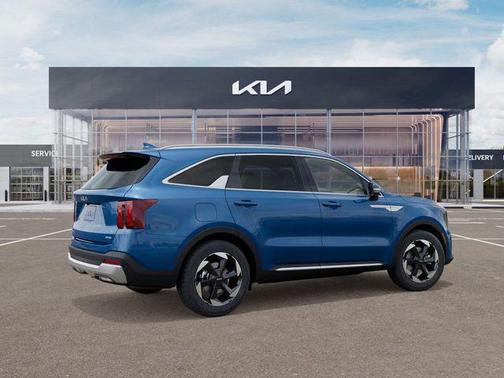 Mineral Blue 2026 Kia Sorento Plug-In Hybrid EX