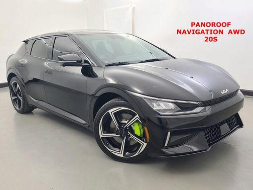 Aurora Black Pearl 2023 Kia EV6 GT
