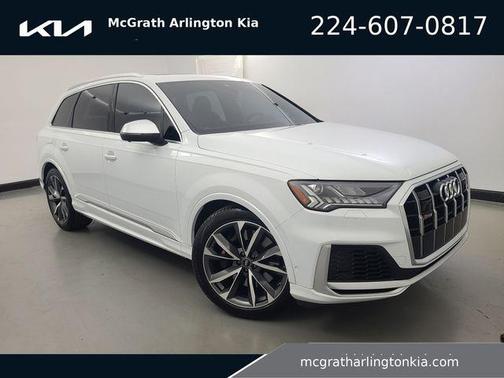 Glacier White Metallic 2022 Audi SQ7 4.0T Prestige