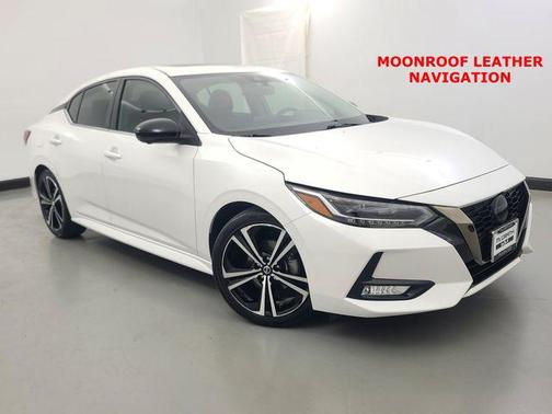 Aspen White Tricoat 2021 Nissan Sentra SR