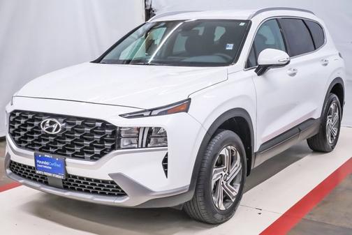 White 2023 Hyundai SANTA FE SEL