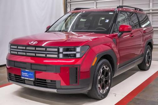 Red 2026 Hyundai SANTA FE SEL