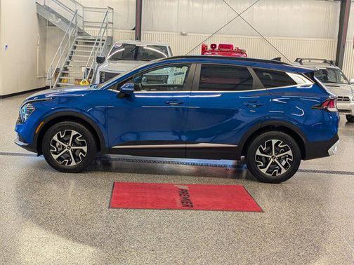 Sapphire Blue 2025 Kia Sportage EX