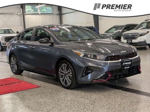 Gravity Gray 2023 Kia Forte GT-Line