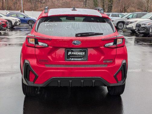 Pure Red 2026 Subaru Crosstrek Hybrid Base