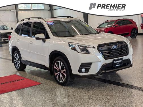 Crystal White Pearl 2023 Subaru Forester Limited