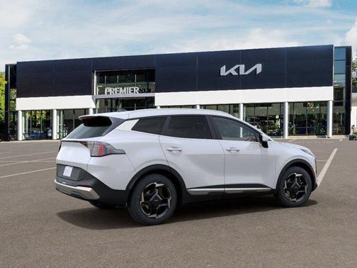 Snow White Pearl 2026 Kia Sportage Hybrid EX