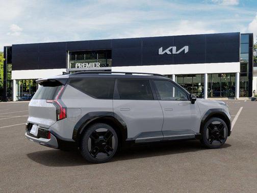 Wolf Gray/Ebony Black Roof 2026 Kia EV9 GT-Line