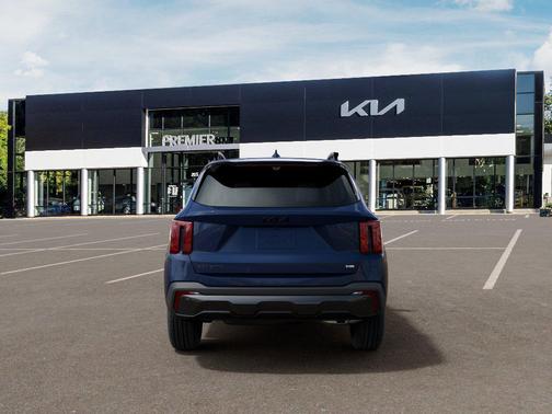 Midnight Lake Blue 2026 Kia Sorento SX